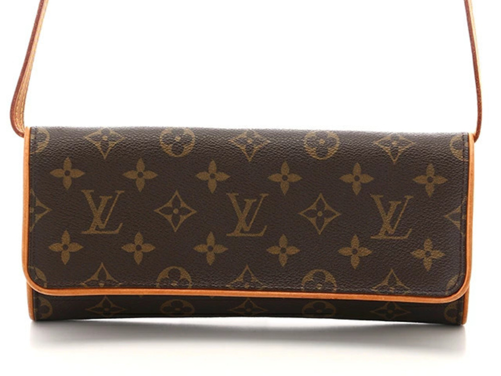 LOUIS VUITTON Pochette Twin Shoulder Bag Monogram